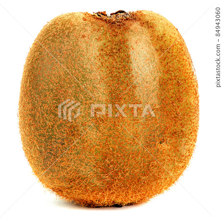 one ugly kiwi mutant fruit isolated on white background 84943060