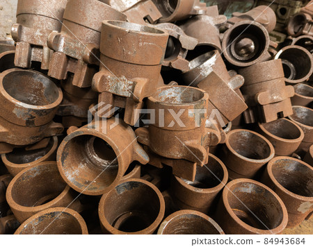 rusted steel parts close-up background with selective focus rusted steel parts close-up background with selective focus 84943684