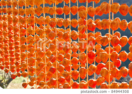 【掛柿(柿餅)】串柿之裡:和歌山縣伊東郡葛城町 【掛柿(柿餅)】串柿之裡:和歌山縣伊東郡葛城町 84944308