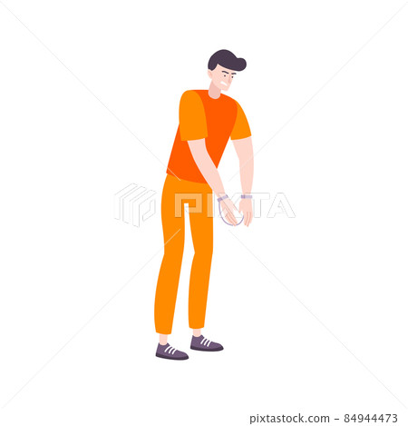 Prisoner In Handcuffs Composition 84944473