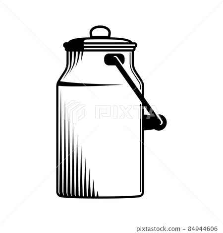Milk Can Engraving Composition Milk Can Engraving Composition 84944606