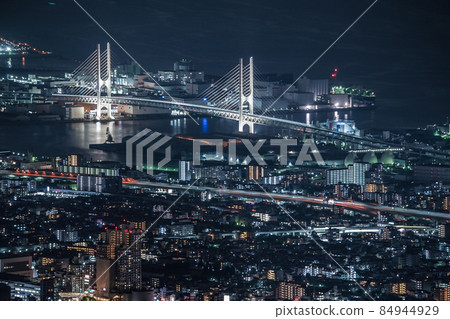 Night view of Kobe from Kikuseidai 84944929