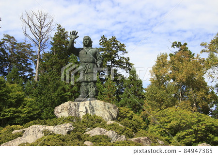 Mitsumine Shrine: Japanese Takeson Bronze Statue (Chichibu City, Saitama Prefecture) 84947385