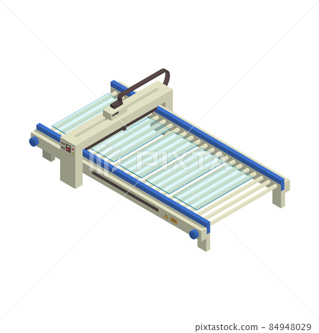 Glass Plant Line Composition - Stock Illustration [84948029] - PIXTA