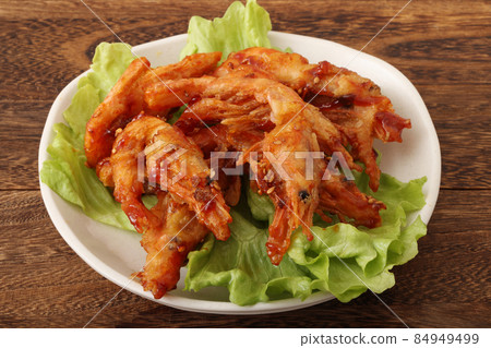 Deep-fried sweet shrimp 84949499