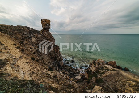 Rocky sea coast Rocky sea coast 84953329