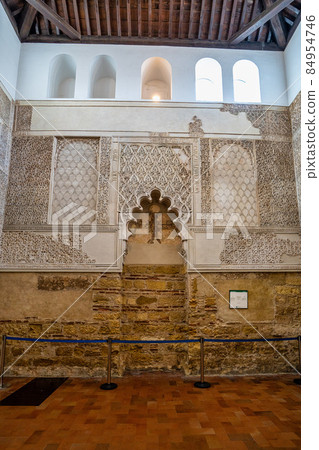 Inside the synagogue of Cordoba. Jewish temple in Andalusia, Spain Inside the synagogue of Cordoba. Jewish temple in Andalusia, Spain 84954746