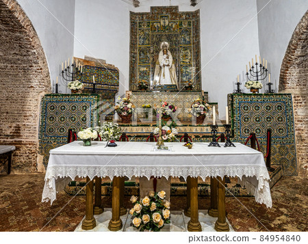 Inside Monastery of Tentudia in Calera de Leon, Extremadura, Spain 84954840