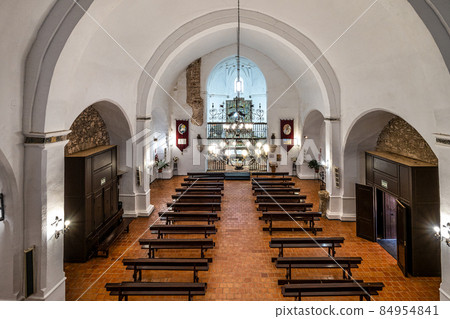 Inside Monastery of Tentudia in Calera de Leon, Extremadura, Spain 84954841