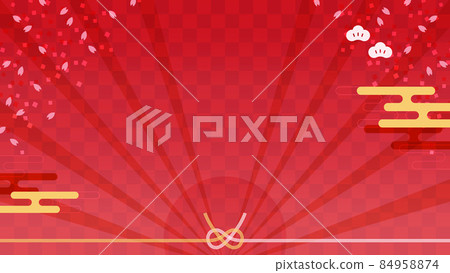 橫幅主視覺“NEW YEAR 05”新年新年日式櫻花16:9 橫幅主視覺“NEW YEAR 05”新年新年日式櫻花16:9 84958874