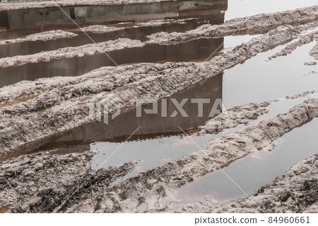 Chemical Dirty Water Liquid Fertilizer Toxic Waste Production Plant 84960661