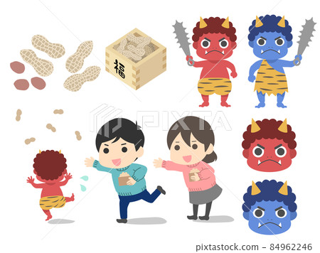 Setsubun material set_peanuts Setsubun material set_peanuts 84962246