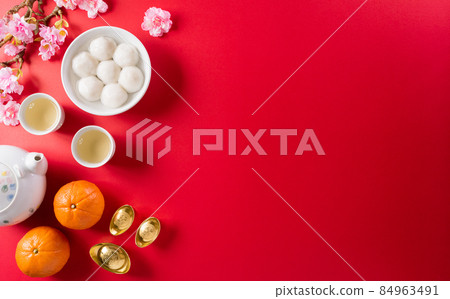 Tang Yuan(sweet dumplings balls), a traditional... - Stock Photo [84963491]  - PIXTA