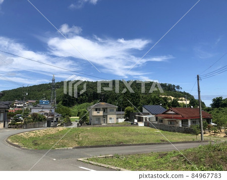 Residential area in Awazu, Soma City Residential area in Awazu, Soma City 84967783