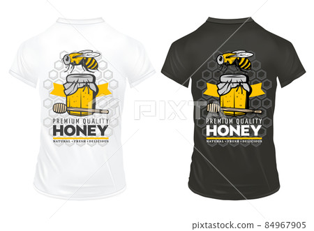 Vintage Colored Natural Honey Prints Template Vintage Colored Natural Honey Prints Template 84967905