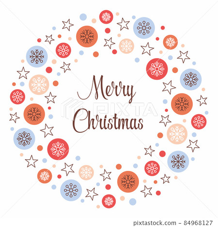 Christmas wreath sketched vector. Seasons Greatings wreath vector pattern on a white background. Round Christmas wreath vector Christmas wreath sketched vector. Seasons Greatings wreath vector pattern on a white background. Round Christmas wreath vector 84968127