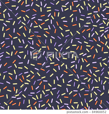 Seamless pattern with candy donut glaze on... - Stock Illustration ...