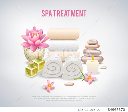 SPA Treatment White Poster 84968870