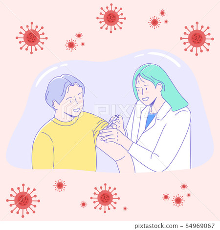 Doctor who places the person with the vaccine 84969067
