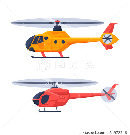 Helicopter as Rotorcraft with Horizontally-spinning Rotor Hovering in the Sky Vector Set Helicopter as Rotorcraft with Horizontally-spinning Rotor Hovering in the Sky Vector Set 84972248