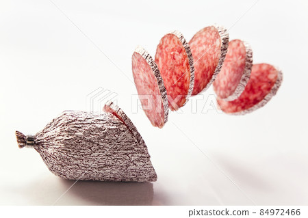 sliced salami sliced salami 84972466