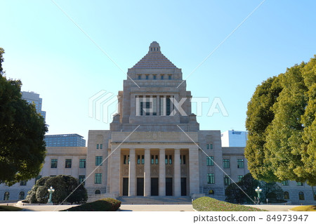 Parliament Building 1-chome, Nagata-cho, Chiyoda-ku, Tokyo The House of Representatives on the left and the House of Councilors on the right Parliament Building 1-chome, Nagata-cho, Chiyoda-ku, Tokyo The House of Representatives on the left and the House of Councilors on the right 84973947
