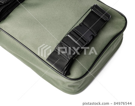 Travel military bag isolated on white background 84976544