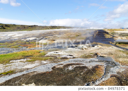 Hveravellir hot springs area, Highlands of Iceland Hveravellir hot springs area, Highlands of Iceland 84978371