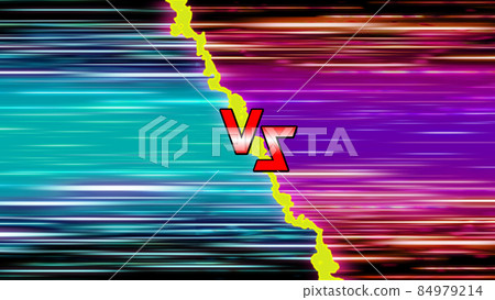 VS screen background 22 blue vs purple yellow line VS screen background 22 blue vs purple yellow line 84979214