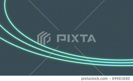 CG激光扭紋激光背景素材，帶點陣圖案背景 84981680