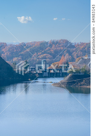 November Daimon Dam in late autumn November Daimon Dam in late autumn 84983143