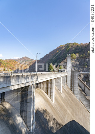 November Daimon Dam in late autumn November Daimon Dam in late autumn 84983221