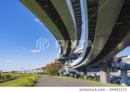[Cityscape] Metropolitan Expressway Central Circular Route Kohoku Junction 84983315