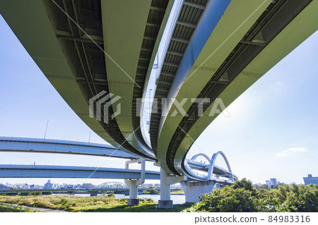 [Cityscape] Metropolitan Expressway Central Circular Route Kohoku Junction 84983316