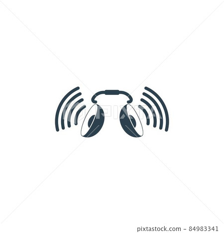 Signal icon flat design template vector 84983341