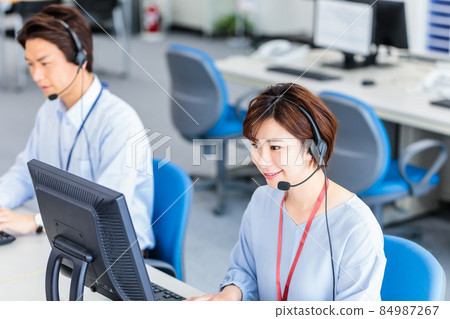 電話接線員業務場景 84987267