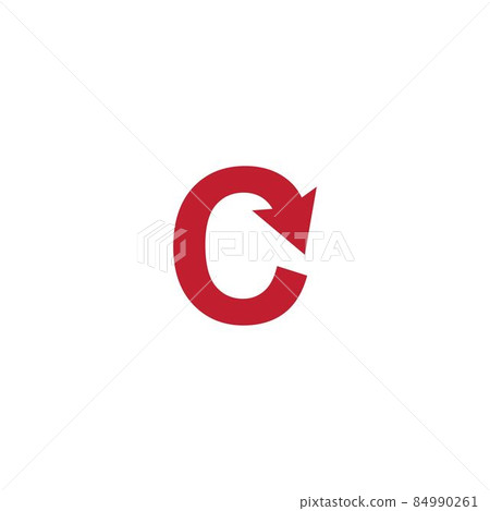 Arrow initial letter design Arrow initial letter design 84990261