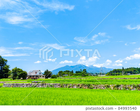 Yatsugatake seen from Hokuto city 84993540
