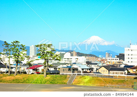 Scenery of Mt. Fuji and Shizuoka City Scenery of Mt. Fuji and Shizuoka City 84994144