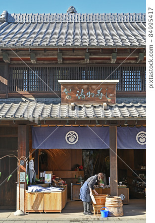 Kawagoe walk: Kawagoe store Kawagoe city traditional building 84995417