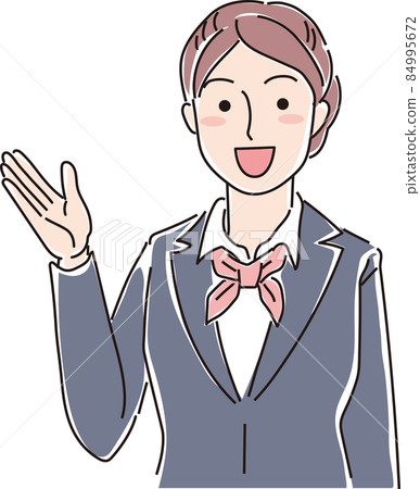 職業女性_接待員_上半身_介紹 職業女性_接待員_上半身_介紹 84995672