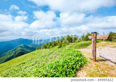 Shinshu Venus Line Chausuyama mountain climbing scenery 84995822