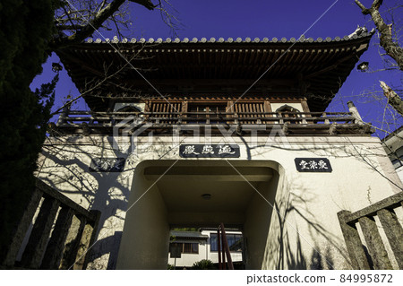 Shikoku 88 places No. 7 Jurakuji Henshoden Awa City, Tokushima Prefecture 84995872