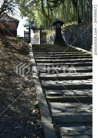 秋天的杵築城下町武士宅邸 秋天的杵築城下町武士宅邸 84996671