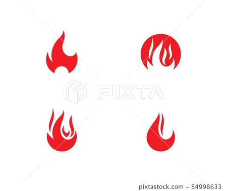 Fire flame illustration Fire flame illustration 84998633