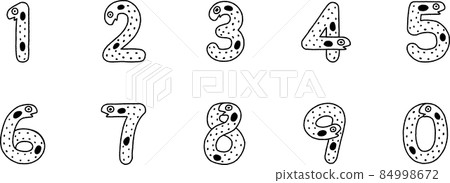 Spotted garden eel numbers Spotted garden eel numbers 84998672