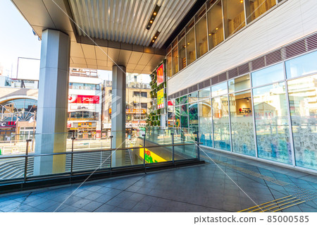 Chuo Line Kokubunji Station North Exit Station Front Scenery 85000585