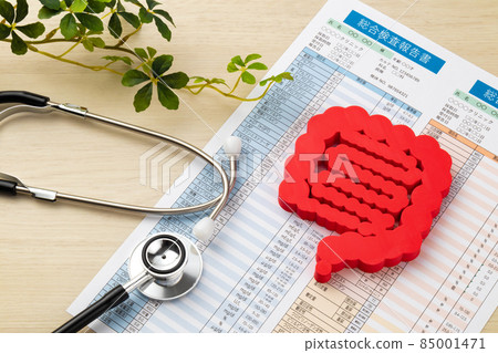腸道模型驗血報告醫學影像照片 腸道模型驗血報告醫學影像照片 85001471