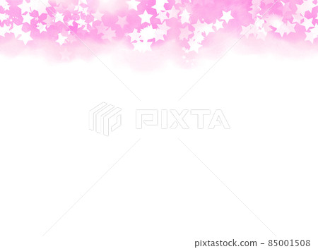 Horizontal seamless star material (watercolor) Horizontal seamless star material (watercolor) 85001508