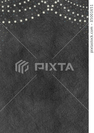 Illumination lights of black sky and bright stars Vertical 85001651